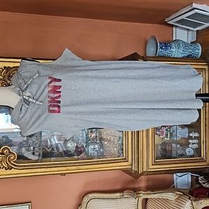 NWT DKNY Sleeveless Hooded Dress